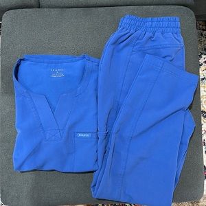 Jaanuu royal blue set